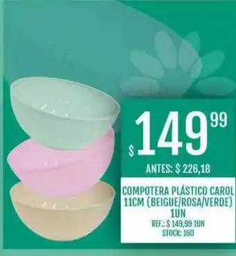 Supermercados Todo Compotera plástico carol oferta