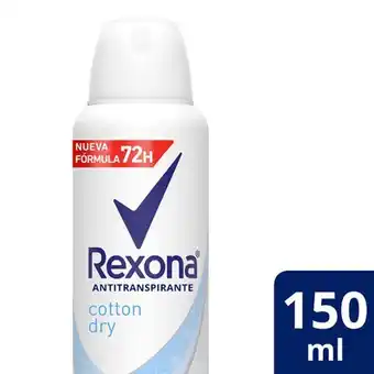 El Abastecedor Rexona ant.cotton x105g oferta