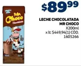 Makro Leche Chocolatada Mr Choco 200ml oferta