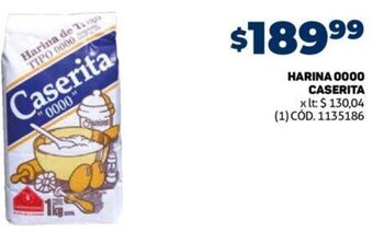 Makro Harina 0000 Caserita oferta