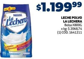 Makro Leche Polvo La Lechera 800g oferta