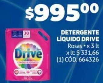 Makro Detergente Líquido Drive 3L oferta