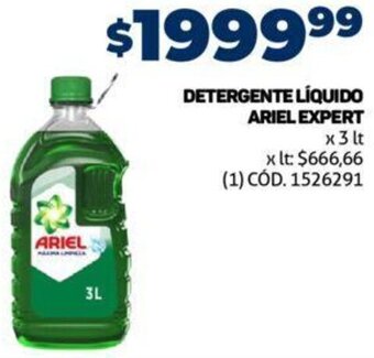 Makro Detergente Líquido Ariel 3L oferta