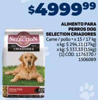Makro Alimento para Perros Dog Selection Criadores 15/17kg oferta