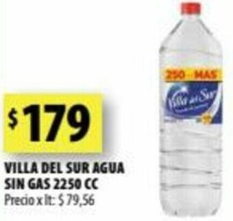 Punto Mayorista Villa del Sur Agua sin Gas 2250cc oferta