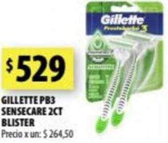 Punto Mayorista Gillette PB3 Sensecare 2CT Blister oferta