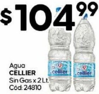 Agua Cellier Sin Gas 2L
