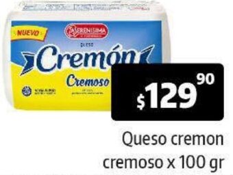 Autoservicio Capo Queso Cremon Cremoso 100g oferta