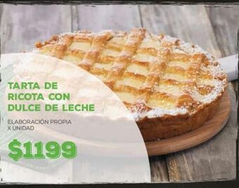 Jumbo Tarta de ricota con dulce de leche oferta
