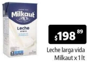 Autoservicio Capo Leche Larga Vida Milkaut 1L oferta