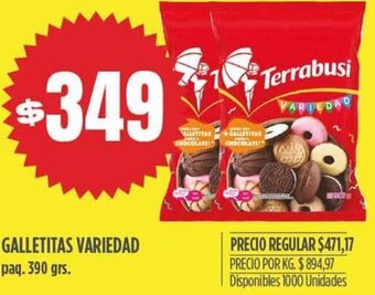 Supermercados Vea Galletitas Variedad 390g oferta