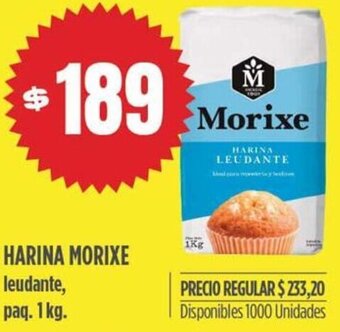 Supermercados Vea Harina Morixe 1kg oferta