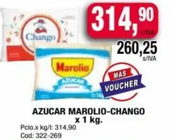 Maxiconsumo Azucar Marolio-Chango 1kg oferta