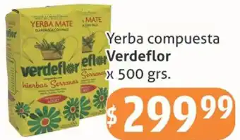 Gomez Pardo Yerba compuesta verdeflor oferta