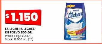 Changomas La lechera leches en polvo oferta