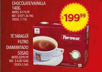 Supermercados Todo Té taragüí filtro diamantado oferta