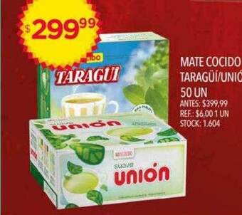 Supermercados Todo Mate cocido taragüí unión oferta