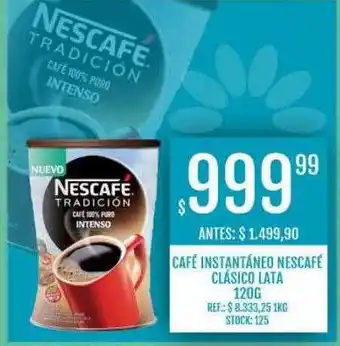 Supermercados Todo Café instantáneo nescafé clásico lata oferta