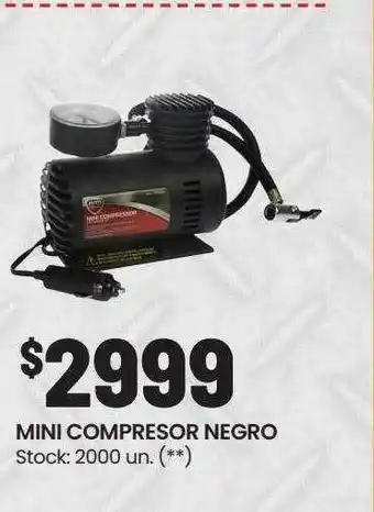 Changomas Mini compresor negro oferta