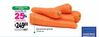 La Anonima Zanahoria granel oferta
