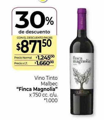La Anonima Vino tinto malbec oferta