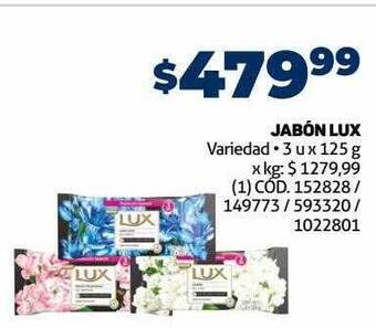 Makro Jabón lux oferta