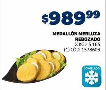 Makro Medallón merluza rebozado oferta