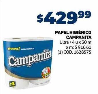Makro Papel higiénico campanita oferta
