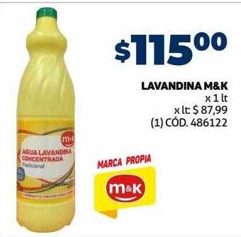 Makro Lavandina m&k oferta