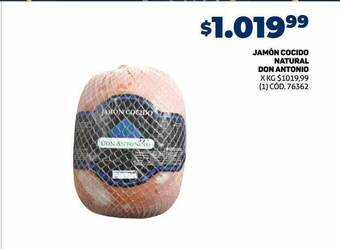Makro Jamón cocido natural don antonio oferta