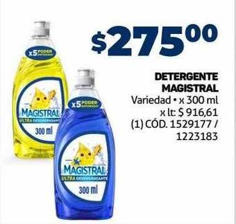 Makro Detergente magistral oferta