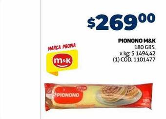Makro Pionono m&k oferta