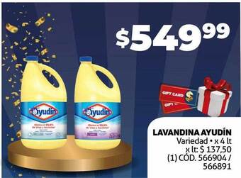 Makro Lavandina ayudín oferta
