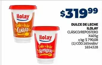 Makro Dulce de leche ilolay oferta
