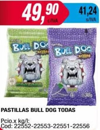 Maxiconsumo Pastillas Bull Dog Todas oferta