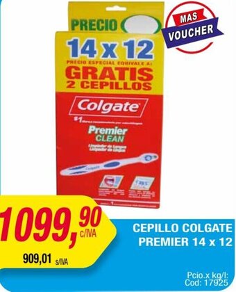 Maxiconsumo Cepillo Colgate Premier 14 x 12 oferta