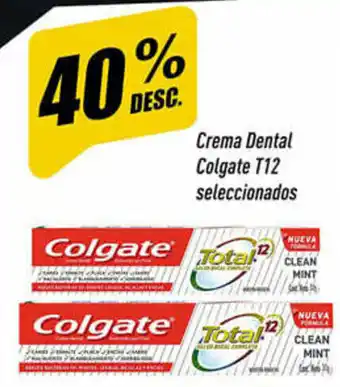 Supermercados Comodin Colgate Crema Dental T12 seleccionados oferta