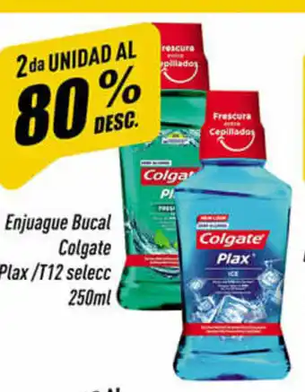 Supermercados Comodin Colgate Enjuague Bucal Plax/T12 selecc 250ml oferta