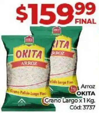 Diarco Arroz Okita 1kg oferta
