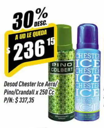 Desod Chester Ice Aerol Pino/Crandall x 250 cc
