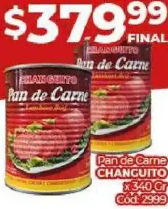 Diarco Pan de Carne Changuito 340g oferta