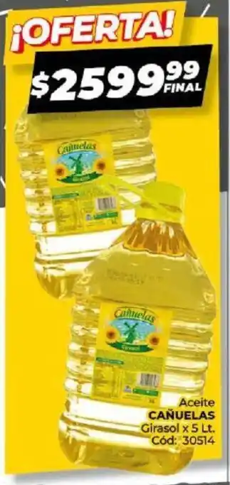 Diarco Aceite Cañuelas Girasol 5L oferta