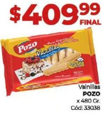 Diarco Vainillas Pozo 480g oferta