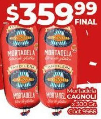 Diarco Mortadela Cagnoli 300g oferta