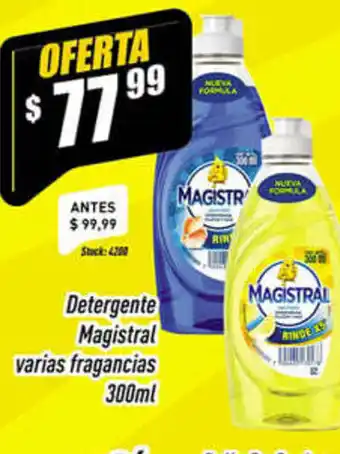 Supermercados Comodin Detergente Magistral varias fragancias 300ml oferta