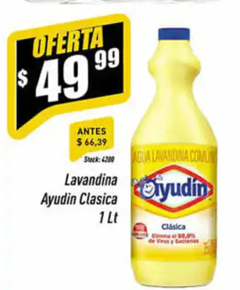 Supermercados Comodin Ayudín Lavandina Clasica 1Lt oferta