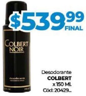 Diarco Desodorante Colbert 150ml oferta