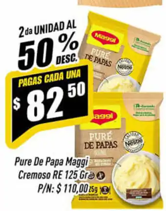 Supermercados Comodin Maggi Pure De Papa Cremoso Re 125gr oferta