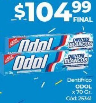 Diarco Dentifrico Odol 70g oferta