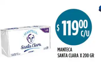 Supermercados Toledo Santa Clara Manteca x 200gr oferta